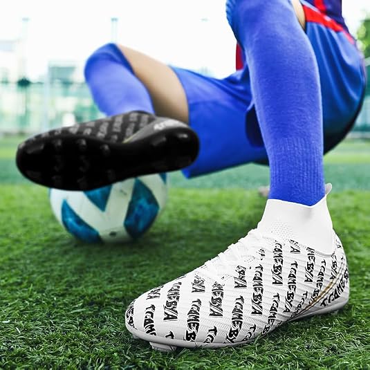 Amazon | [DZXZ] サッカースパイク メンズ サッカーシューズ ジュニア